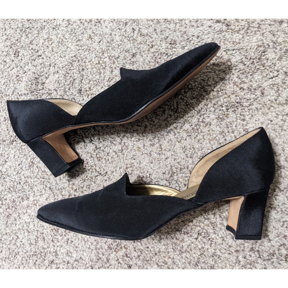 Vintage YSL Black Pumps Size 7 - Picture 4 of 9